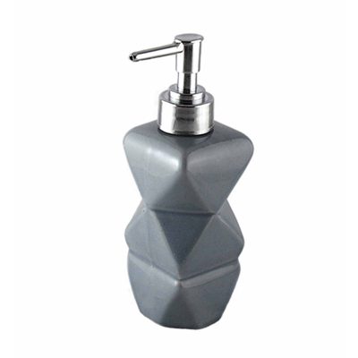 Gray Ceramic Bathroom Dispenser